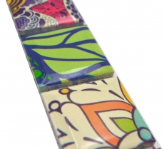 Mosaico cenefa colorido motivo retro mosaico Pop UP ART Andy Warhole Style MOS14BOR-1606
