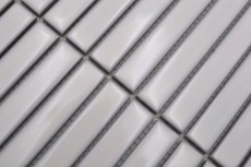 Cerámica mosaico antiguo blanco brillante varilla mirada mosaico azulejo cocina pared azulejo backsplash baño ducha pared MOS24-S30_f