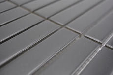 Cerámica mosaico negro mate varilla mirada mosaico azulejo cocina pared azulejo espejo baño ducha pared MOS24-S60_f