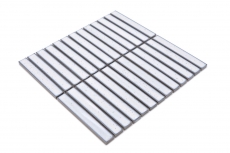 Cerámica mosaico blanco brillante varilla mirada mosaico azulejo cocina pared azulejo backsplash baño ducha pared MOS24-CS66_f