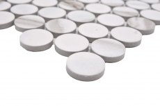 Cerámica mosaico blanco mate piedra mirada mosaico azulejo cocina pared azulejo espejo baño ducha pared MOS10-1112GR_f