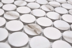 Cerámica mosaico blanco mate piedra mirada mosaico azulejo cocina pared azulejo espejo baño ducha pared MOS10-1112GR_f