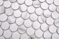 Cerámica mosaico blanco mate piedra mirada mosaico azulejo cocina pared azulejo espejo baño ducha pared MOS10-1112GR_f
