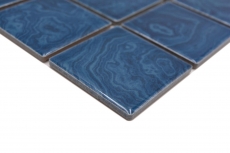 Mosaico de cerámica azul brillante n/a Mosaico azulejo de la cocina azulejo de la pared espejo baño ducha pared MOS14-0404_f