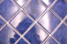 Mosaico de cerámica azul brillante n/a Mosaico azulejo de la cocina azulejo de la pared espejo baño ducha pared MOS14-0406_f