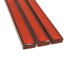 Borde bordure mosaico rojo brillante varilla mirada mosaico azulejo pared de la cocina azulejo espejo baño ducha pared MOS24BOR-CS56_f