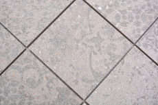 Muestrario de mano mosaico cerámico gres porcelánico gris claro antracita estampado MOS23-G7_m