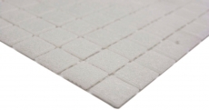 Muestra de mano mosaico de vidrio piscina mosaico flotante blanco viejo gris claro crema MOS200-A03_m