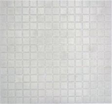 Muestra de mano mosaico de vidrio piscina mosaico flotante blanco viejo gris claro crema MOS200-A03_m