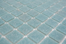 Muestra de mano mosaico de vidrio piscina mosaico flotante azul pastel gris MOS200-A52_m