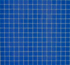 Muestra de mano mosaico de vidrio piscina mosaico de natación azul oscuro MOS200-A16_m