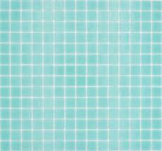 Muestra de mano mosaico de vidrio piscina mosaico flotante luz turquesa verde manchas MOS200-A62_m