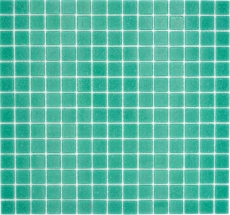Muestra de mano mosaico de vidrio piscina mosaico flotante turquesa verde manchas MOS200-A63_m