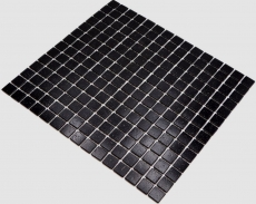 Muestra de mano mosaico de vidrio piscina mosaico flotante manchas negras MOS50-0302-P_m