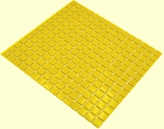 Muestra de mano mosaico de vidrio mosaico azulejo amarillo MOS200-A90_m
