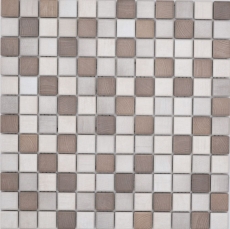 Jasba Senja Puro gres cerámico mosaico madera-mix mate aspecto madera cocina baño ducha MOSJB05 1 alfombrilla