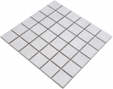Jasba Village mosaico cerámica gres piedra blanco mate efecto piedra cocina baño ducha MOSJB540 1 tapete