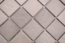 Jasba Village mosaico gres cerámico arena beige mate efecto piedra cocina baño ducha MOSJB541 1 tapete