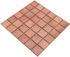 Jasba Village mosaico gres cerámico cotto mate efecto piedra cocina baño ducha MOSJB548 1 tapete