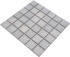 Azulejos de mosaico de cerámica Jasba roca gris mate piedra mirada cocina pared baño azulejo ducha pared / 10 esteras de mosaico