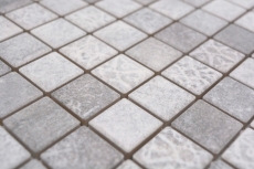 Jasba Ronda mosaico gres cerámico cemento-mezcla de cemento mate mirada cocina baño ducha MOSJBR101 1 estera
