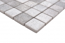 Jasba Ronda mosaico gres cerámico cemento-mezcla de cemento mate mirada cocina baño ducha MOSJBR101 1 estera
