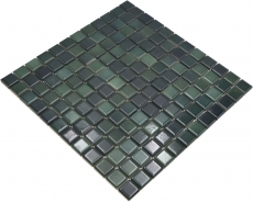 Jasba Agrob Buchtal Fresh mosaico gres cerámico verde bosque mezcla brillante cocina baño ducha MOSJBF216 1 tapete