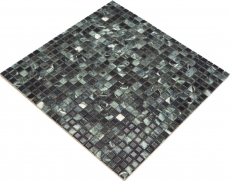 Jasba Agrob Buchtal Fresh Marble & More mosaico gres cerámico verde alpi brillante aspecto mármol cocina baño ducha MOSJBMM27 1 tapete