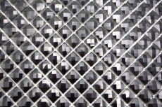 Mosaico de vidrio QUADRAT CRYSTAL GLITTER NEGRO MOS130-B824 1 tapete