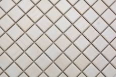 Muestra de mano Jasba Senja gres cerámico puro mosaico arce mate efecto madera cocina baño ducha MOSJB21_m