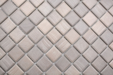 Muestra de mano Jasba Senja gres cerámico mosaico puro roble mate efecto madera cocina baño ducha MOSJB03_m