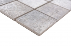 Muestra de mano Jasba Ronda mosaico gres cerámico mezcla de cemento aspecto cemento mate cocina baño ducha MOSJBR201_m