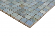 Muestra de mano Jasba Agrob Buchtal Fresh Marble & More mosaico gres cerámico cielo brillante aspecto mármol cocina baño ducha MOSJBMM25_m