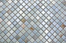 Muestra de mano Jasba Agrob Buchtal Fresh Marble & More mosaico gres cerámico cielo brillante aspecto mármol cocina baño ducha MOSJBMM25_m