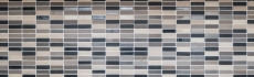 Mosaico de azulejos de cerámica de color beige claro gris varillas de vidrio sin esmaltar MOS24-CUSTG61_f