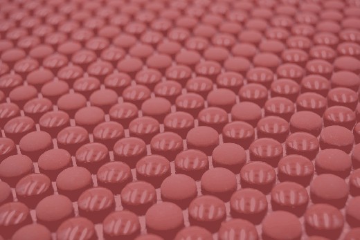 Muestra de mano redondo esmalte mezcla rojo brillante/mate pared azulejo backsplash cocina ducha baño MOS140-0911_m