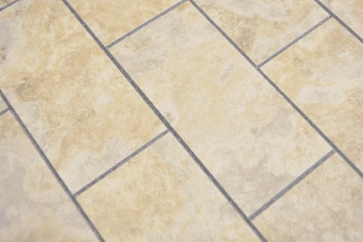 Muestra de mano rectángulo vinilo piedra mirada Limestone beige Subway Estructura pared azulejo backsplash cocina ducha baño MOS200-4LB_m