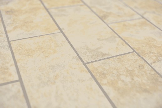 Muestra de mano rectángulo vinilo piedra mirada Limestone beige Subway Estructura pared azulejo backsplash cocina ducha baño MOS200-4LB_m