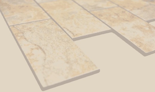 Muestra de mano rectángulo vinilo piedra mirada Limestone beige Subway Estructura pared azulejo backsplash cocina ducha baño MOS200-4LB_m