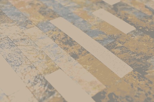 Muestra de mano vinilo compuesto efecto piedra Multi Slate/Gold mosaico azulejo pared backsplash MOS200-MSG_m