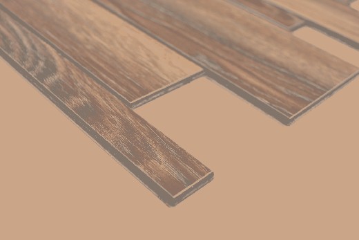 Muestra de mano compuesto aluminio efecto madera Madera marrón Nivel pared azulejo espejo MOS200-51WBL_m