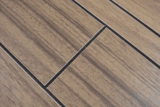 Muestra de mano aluminio compuesto aspecto madera Madera Oscuro Nivel pared azulejo espejo MOS200-52WDL_m