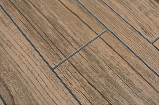 Muestra de mano compuesto aluminio efecto madera Madera marrón Estructura pared azulejo espejo MOS200-56WBS_m