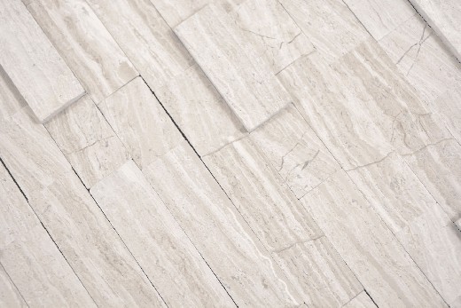 Muestra de mano compuesto piedra natural Madera gris pared azulejo backsplash MOS200-M02_m