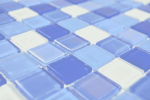 Mano patrón cuadrado Crystal mezcla verde claro pastel fluorescente pared azulejo backsplash cocina ducha baño MOS88-1006_m