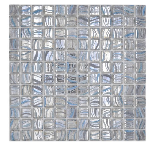 Mosaico azulejo piscina mosaico piscina mosaico plata azul oro turquesa acentos pared ducha ESPAÑA MOS220-78254U