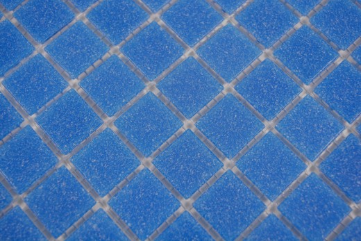 Muestra de mano piscina mosaico azulejo piscina mosaico de vidrio mosaico azul cobalto - MOS200-A15-P_m