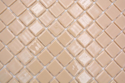 Muestra de mano mosaico azulejo piscina mosaico piscina mosaico beige crema pared ducha ESPAÑA - MOS220-25831U_m