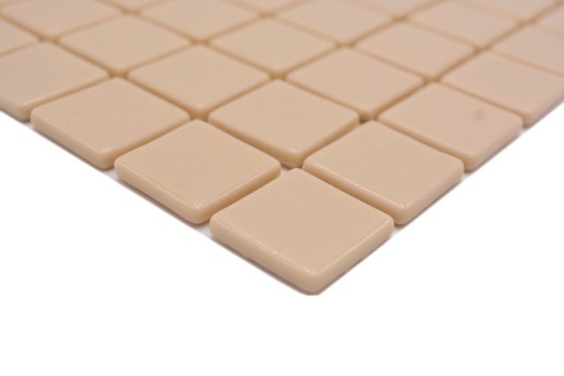 Muestra de mano mosaico azulejo piscina mosaico piscina mosaico beige crema pared ducha ESPAÑA - MOS220-25831U_m