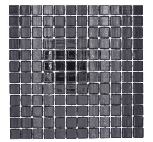 Muestra de mano mosaico azulejo piscina mosaico piscina mosaico negro pared de ducha ESPAÑA - MOS220-25900U_m